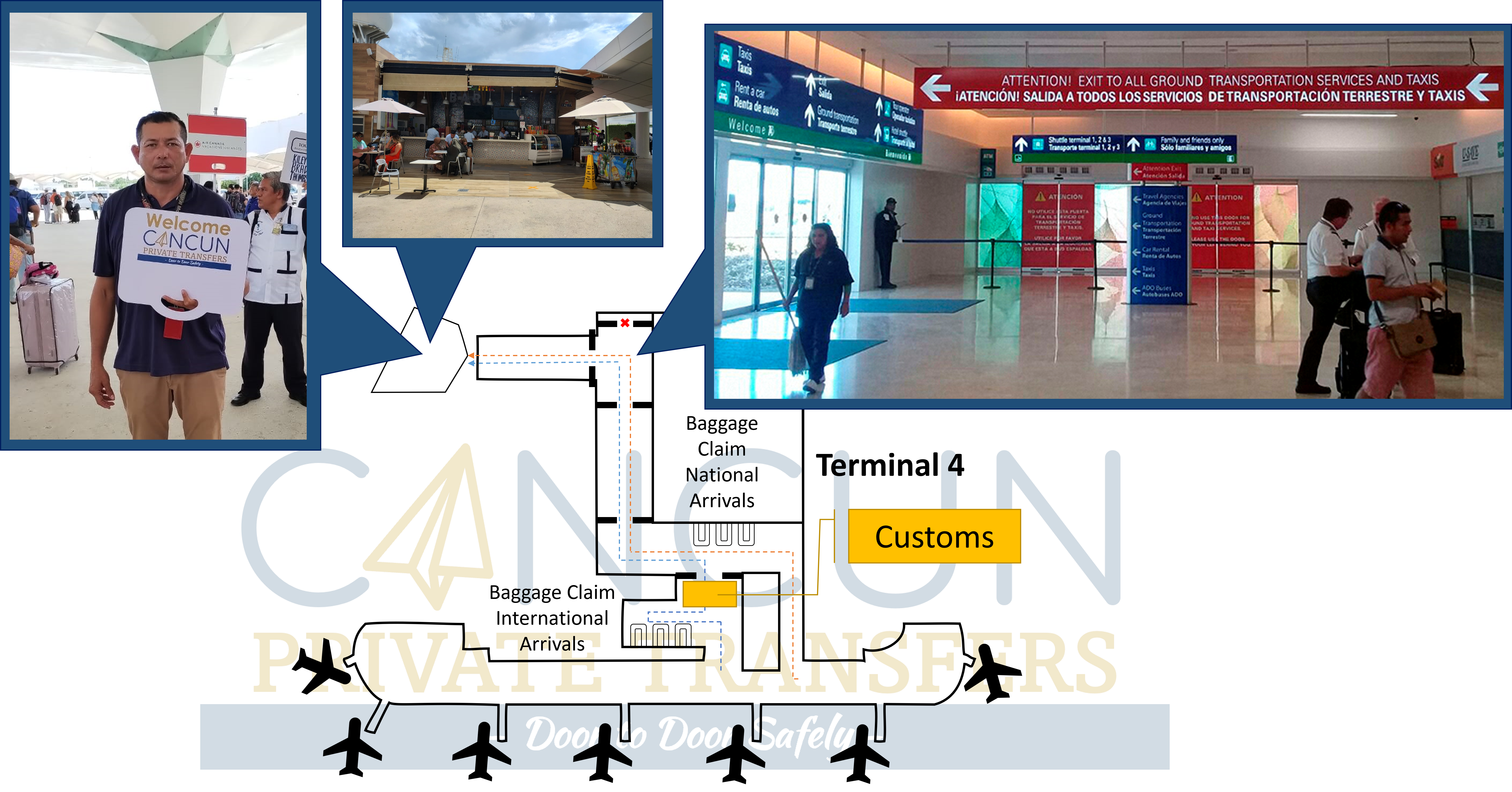 Terminal 4 meeting point